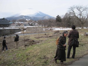 岩手山とご一行